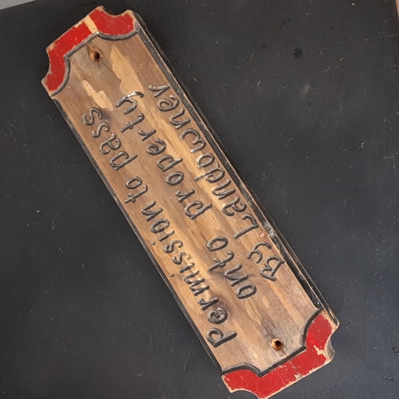 Decor sign